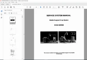 Indico 100 Series X-Ray Generator Service and Installation Manual - PDF