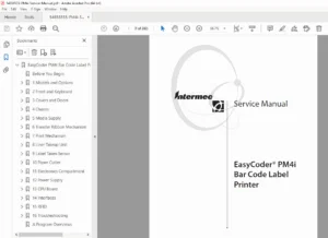 Intermec EasyCoder PM4i Service Manual PDF DOWNLOAD