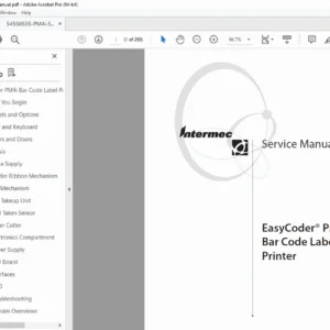 Intermec EasyCoder PM4i Service Manual PDF DOWNLOAD