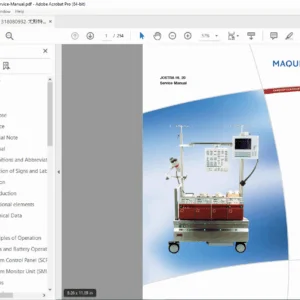Jostra HL 20 Heart Lung Machine Service Manual – Maquet HL20 Guide PDF