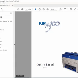 KIP 3100 Multi-Function Printer Service & Repair Manual – PDF