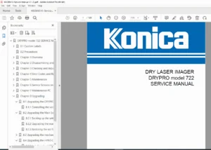 Konica Minolta DRYPRO 722 Service Manual PDF DOWNLOAD