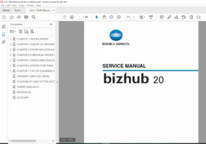 Konica Minolta bizhub 20 Service Manual - PDF DOWNLOAD