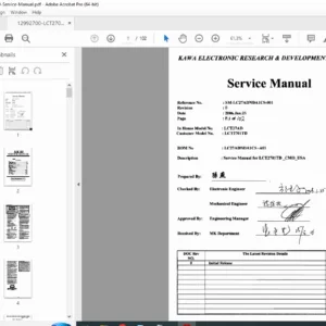 LG LCT-2701TD LCD TV Service Manual (Chassis ML-024A) - PDF DOWNLOAD