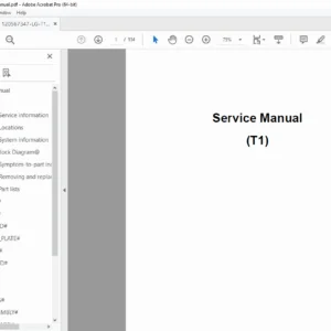 LG T1 Laptop Service Manual PDF DOWNLOAD