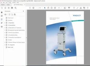 Maquet Servo-i Ventilator Service Manual - PDF DOWNLOAD