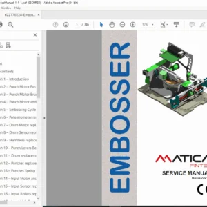 Matica Fintec Embosser Service Manual (Revision 1.1) – Technician Edition - PDF