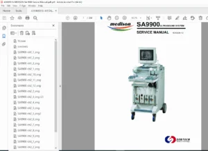 Medison SonoAce SA-9900 Ultrasound System — Service Manual PDF
