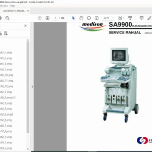 Medison SonoAce SA-9900 Ultrasound System — Service Manual PDF