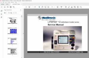Medtronic LIFEPAK 12 Defibrillator/Monitor Service Manual - PDF