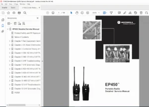 Motorola EP450 Portable Radio Service Manual - PDF DOWNLOAD