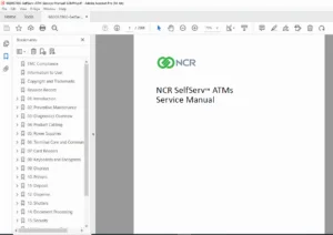 NCR SelfServ™ ATM Series – Complete Service Manual PDF