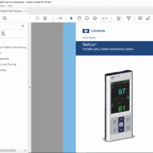 Nellcor Portable SpO₂ Monitor Service Manual – PDF Download