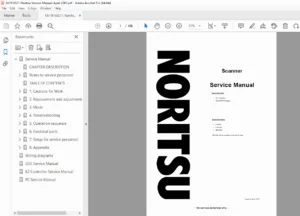 Noritsu HS-1800 / LS-600 / LS-1100 Scanner Service Manual – EZ Controller Edition PDF