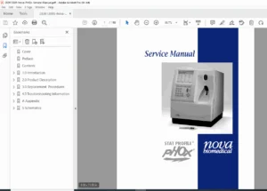Nova Stat Profile pHOx Service Manual PDF (2005 Rev. B)