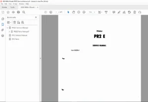 Olivetti PR2 E Printer Service Manual - PDF DOWNLOAD
