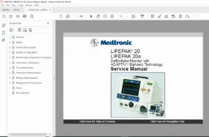 Physio-Control LIFEPAK 20 / 20e Defibrillator Service Manual PDF