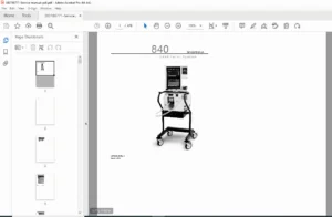Puritan Bennett 840 Ventilator System – Complete Service Manual (2003 Edition) PDF