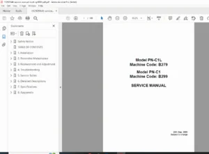 Ricoh Aficio SP 1000 Service Manual - PDF DOWNLOAD