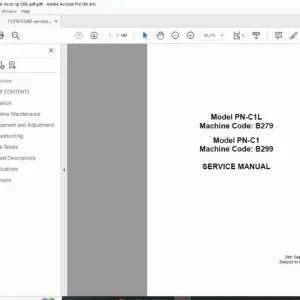 Ricoh Aficio SP 1000 Service Manual - PDF DOWNLOAD