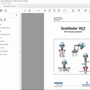 Rosemount TankRadar Rex Service Manual - PDF DOWNLOAD