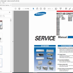 Samsung FJM Multi-Zone Heat Pump Service & Installation Manual – PDF