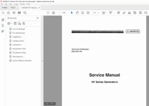 Sedecal HF Series X-ray Generator Service Manual - Schematics, Repair PDF