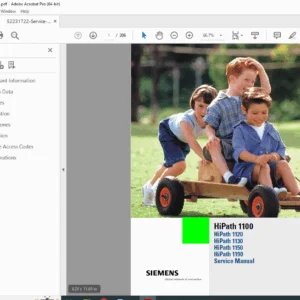 Siemens HiPath 1100/1120/1130/1150/1190 Service Manual PDF