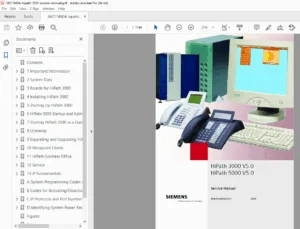 Siemens HiPath 3000 / HiPath 5000 V5.0 Service Manual – PDF Download