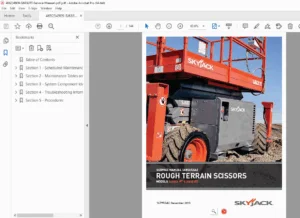 Skyjack SJ6826 / SJ6832 RT Service Manual (ANSI/CSA) – PDF Download