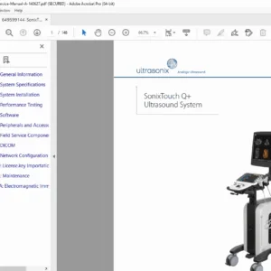 SonixTouch Q+ Ultrasound System Service Manual – Revision A - PDF
