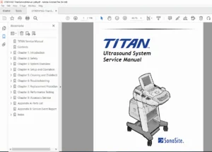 SonoSite TITAN Ultrasound System Service Manual – PDF Download