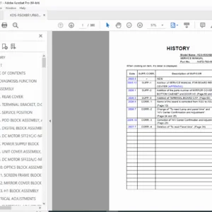Sony KDS-R50XBR1 / KDS-R60XBR1 SXRD TV Service Manual PDF