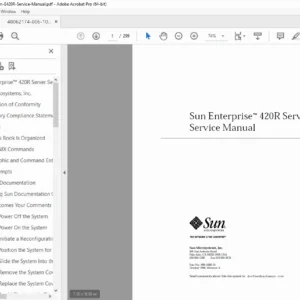 Sun Enterprise 420R Server Service Manual 1999 - PDF DOWNLOAD