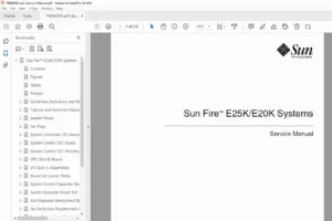 Sun Fire E25K / E20K Systems Service Manual – Complete Field Guide PDF