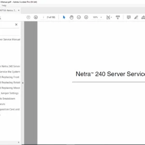 Sun Netra 240 Server Service Manual (817-3882-12) PDF DOWNLOAD