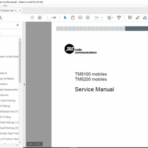 Tait TM8100 / TM8200 Service Manual -  PDF DOWNLOAD