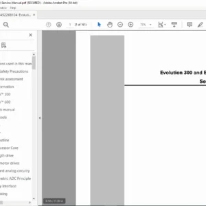Thermo Electron Evolution 300 600 Service Manual PDF