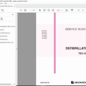 Toshiba TEC 5531 Electronic Cash Register Service Manual – PDF Download