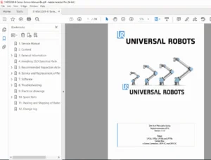 Universal Robots e-Series Service Manual PDF - DOWNLOAD