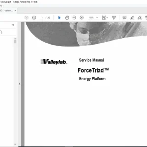 Valleylab Force Triad Service Manual PDF Electrosurgical Generator ESU Covidien PDF