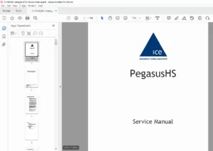 Videojet 6210 PegasusHS Thermal Transfer Printer Service Manual PDF