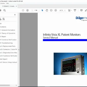 Vista XL Surgical C-Arm Service Manual – PDF Download
