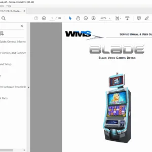 WMS Blade Gaming Service & User Guide PDF