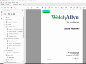 Welch Allyn Atlas Patient Monitor Service Manual - pdf