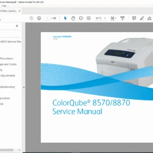 Xerox ColorQube 8570 / 8870 Service Manual – PDF Download