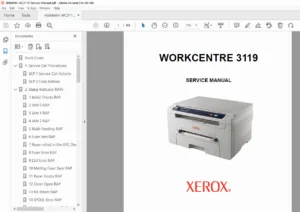 Xerox WorkCentre 3119 Service Manual (WC3119)- PDF DOWNLOAD