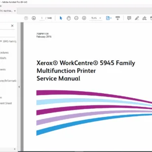Xerox WorkCentre 5945 / 5955 – Service Manual PDF DOWNLOAD