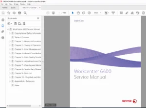 Xerox WorkCentre 6400 Service Manual 2009 - PDF DOWNLOAD