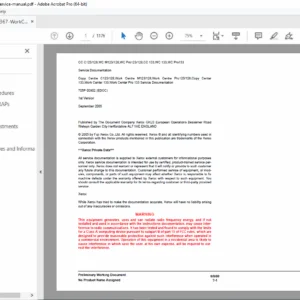Xerox WorkCentre M123 / M128 / 133 Service Manual - PDF